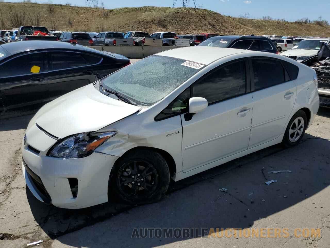 JTDKN3DU1F1894862 TOYOTA PRIUS 2015