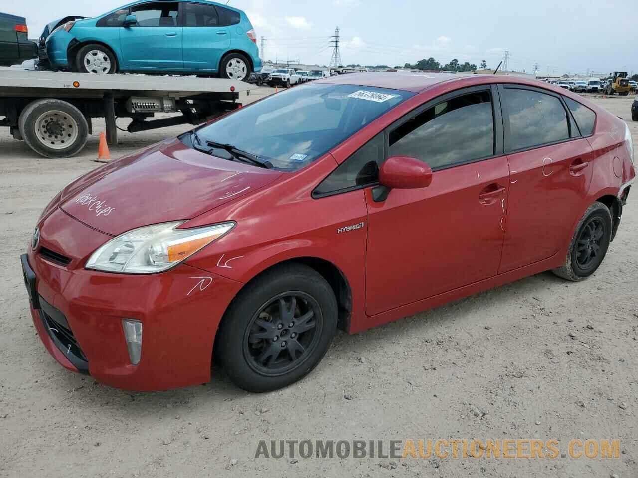 JTDKN3DU1F1906606 TOYOTA PRIUS 2015