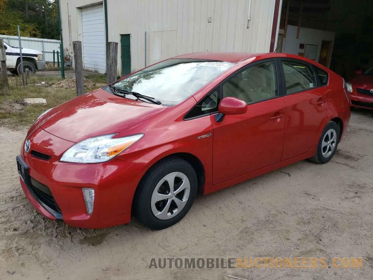 JTDKN3DU1F1908081 TOYOTA PRIUS 2015