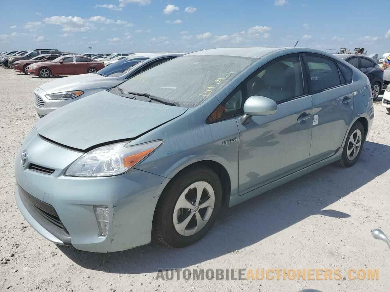 JTDKN3DU1F1909179 TOYOTA PRIUS 2015