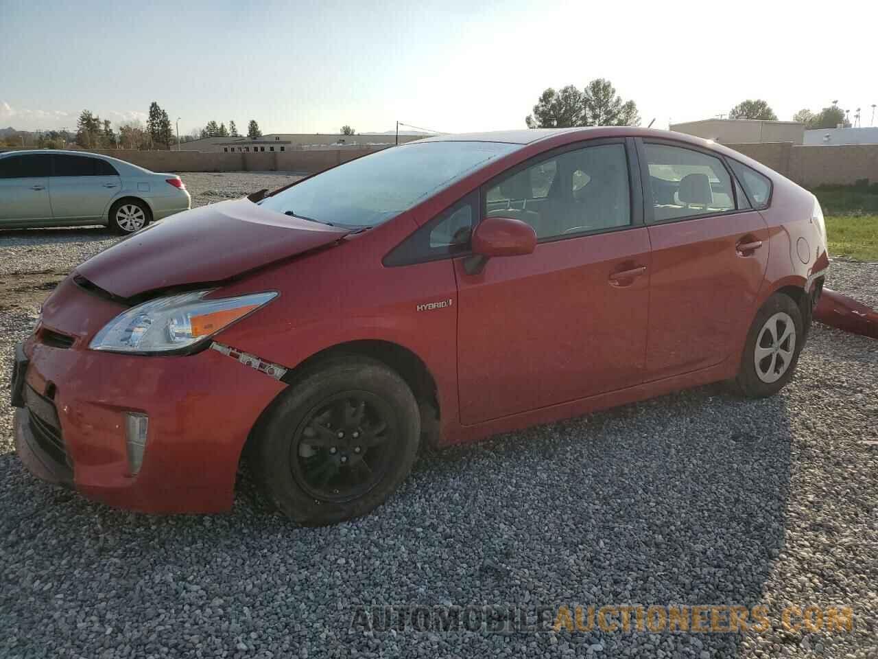 JTDKN3DU1F1937905 TOYOTA PRIUS 2015