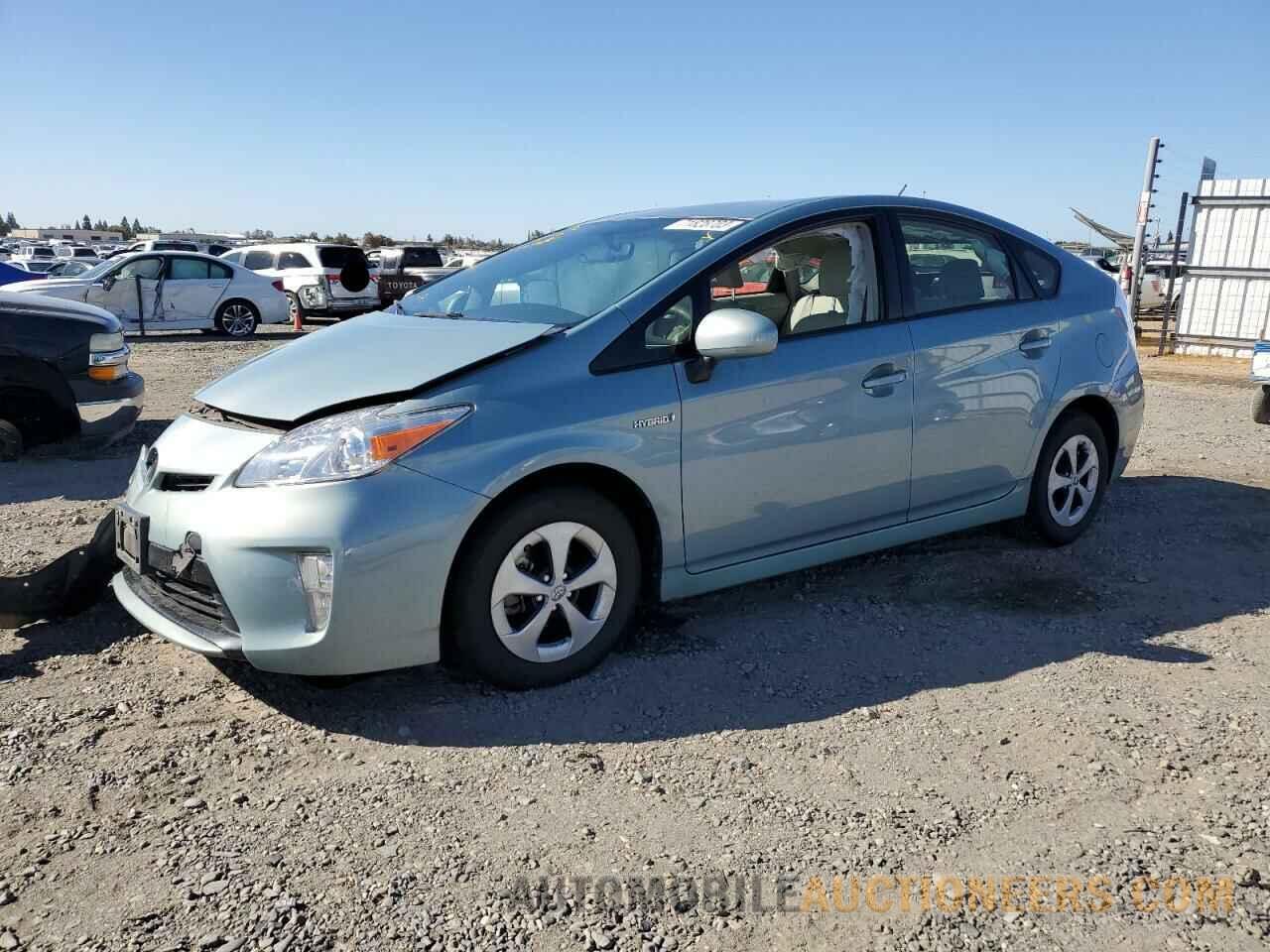 JTDKN3DU1F1956177 TOYOTA PRIUS 2015