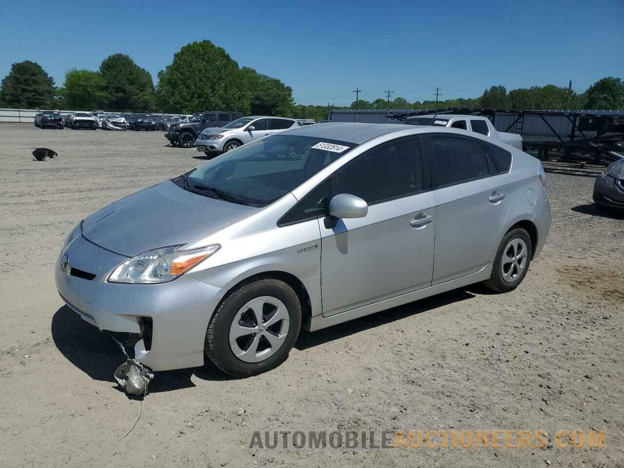 JTDKN3DU1F1971648 TOYOTA PRIUS 2015