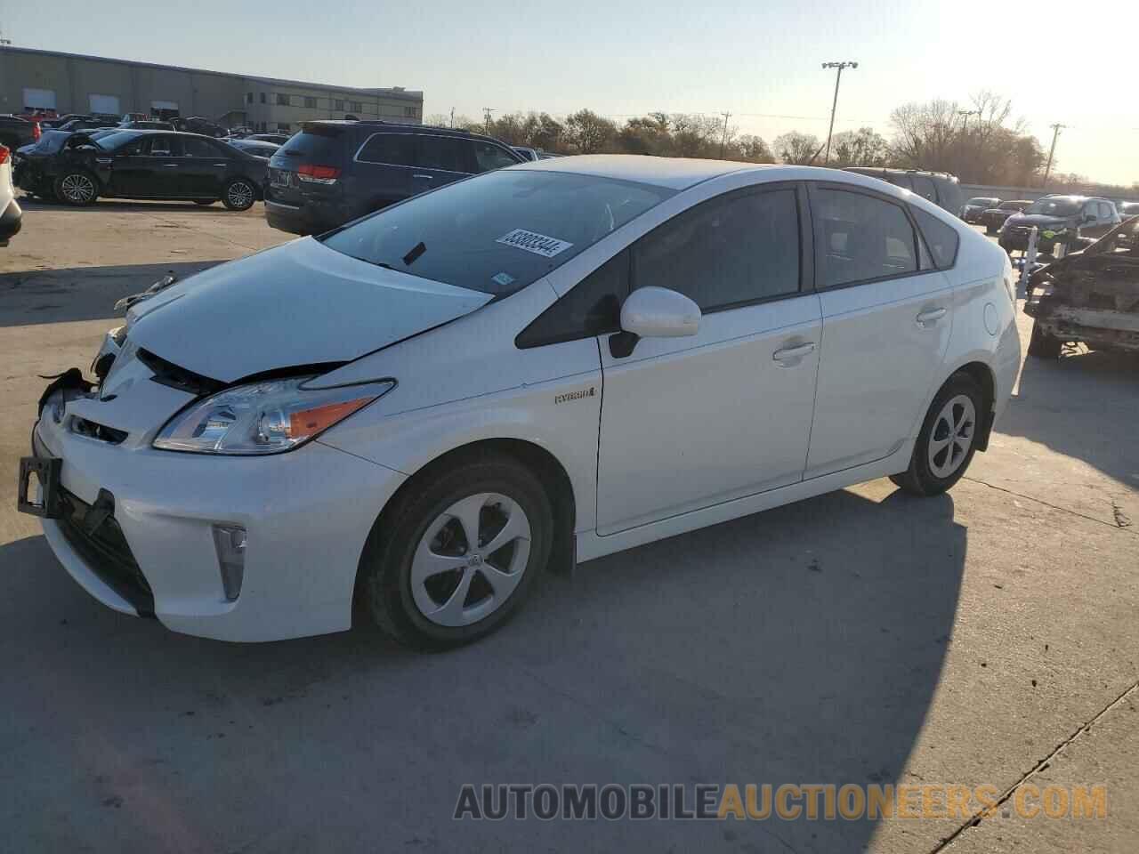 JTDKN3DU1F1981130 TOYOTA PRIUS 2015