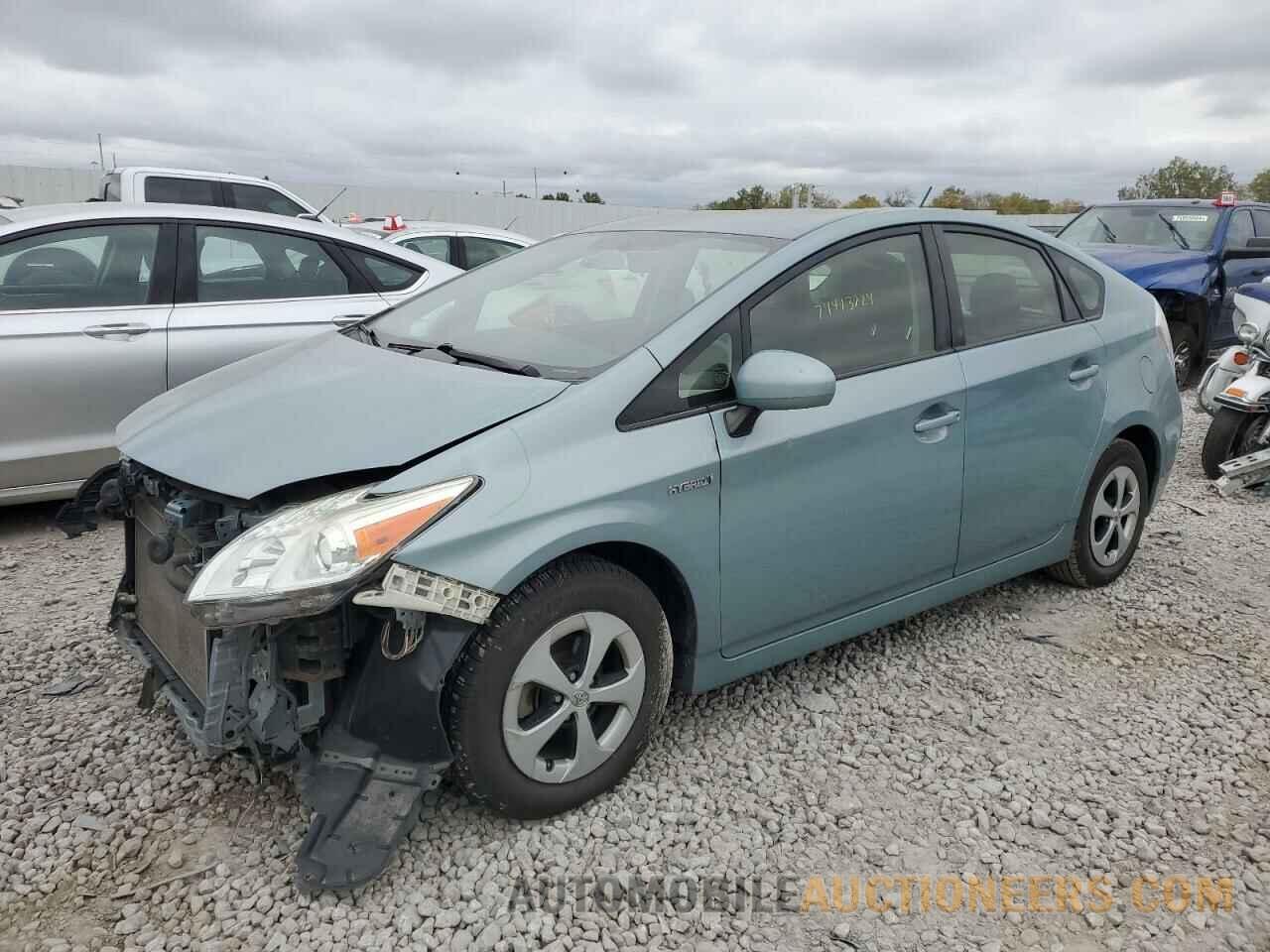 JTDKN3DU1F2003821 TOYOTA PRIUS 2015