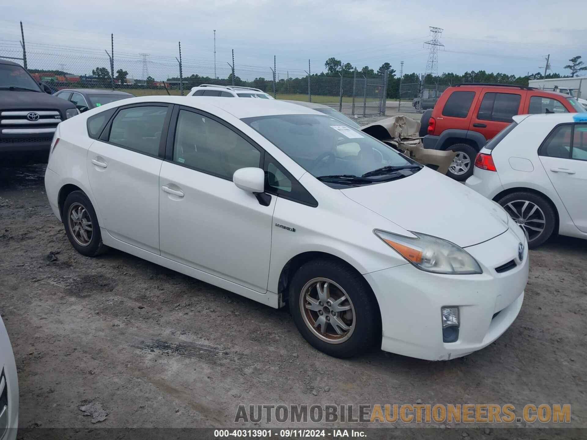 JTDKN3DU2A0030451 TOYOTA PRIUS 2010