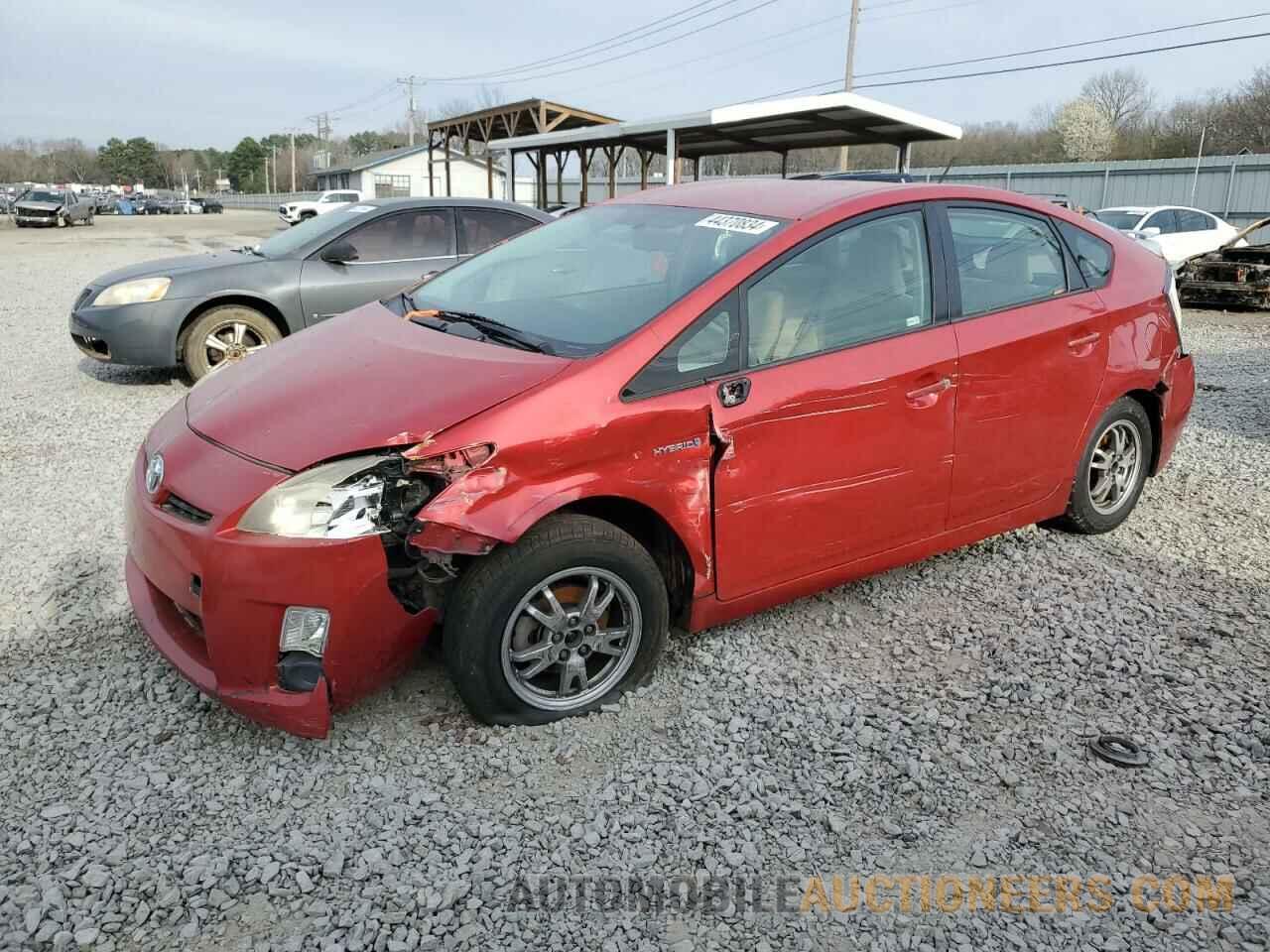 JTDKN3DU2A0206835 TOYOTA PRIUS 2010