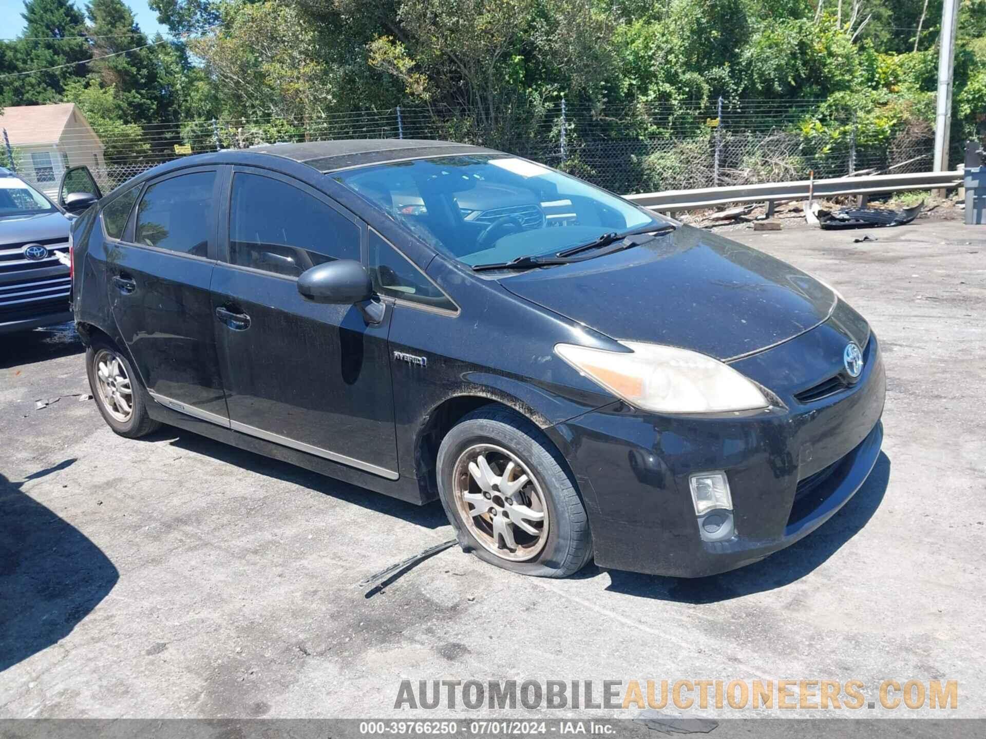 JTDKN3DU2B0283822 TOYOTA PRIUS 2011