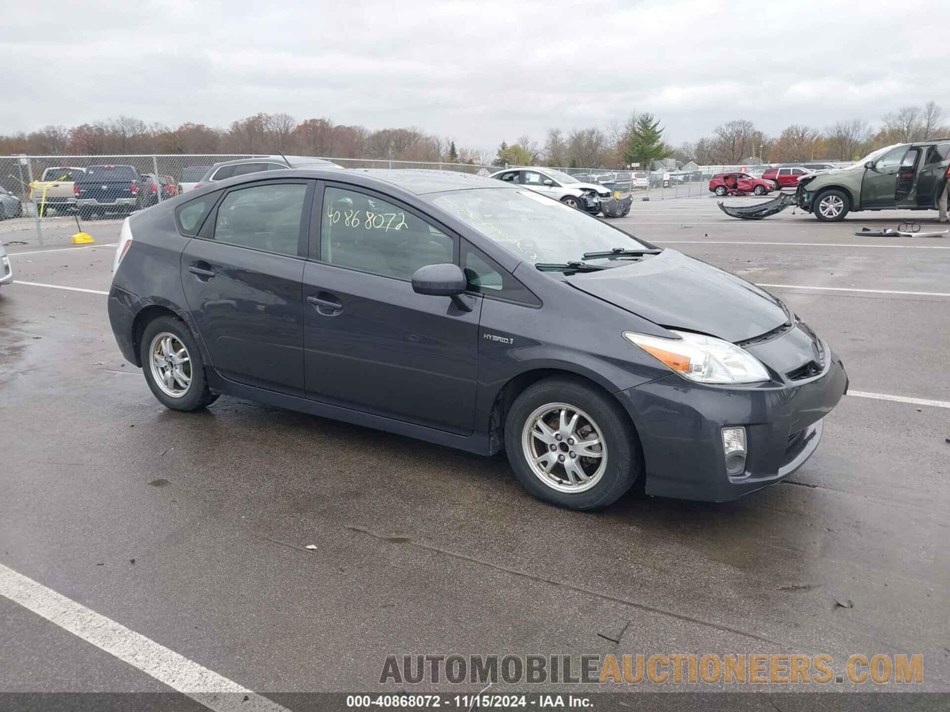 JTDKN3DU2B0285828 TOYOTA PRIUS 2011