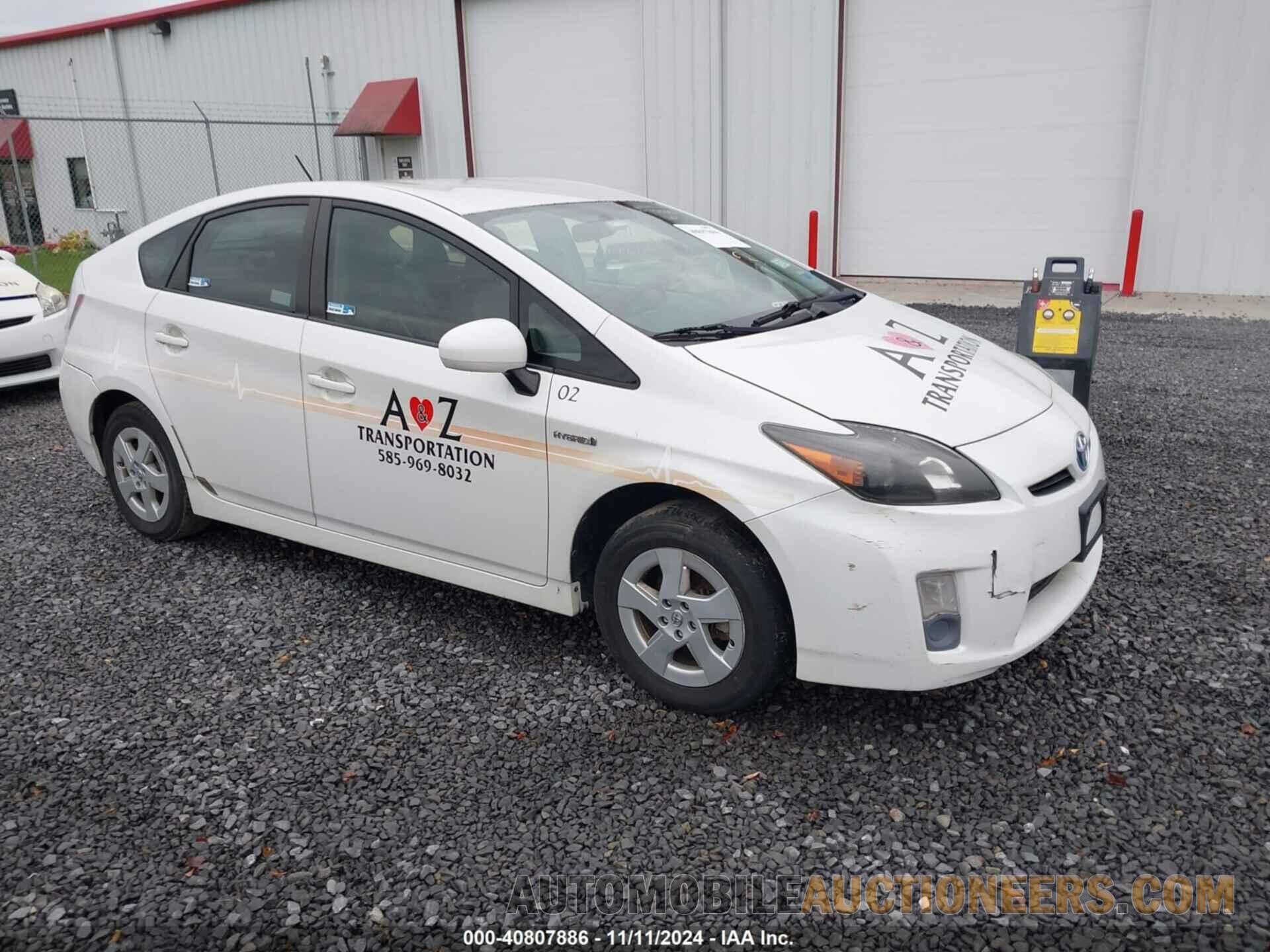 JTDKN3DU2B0291466 TOYOTA PRIUS 2011