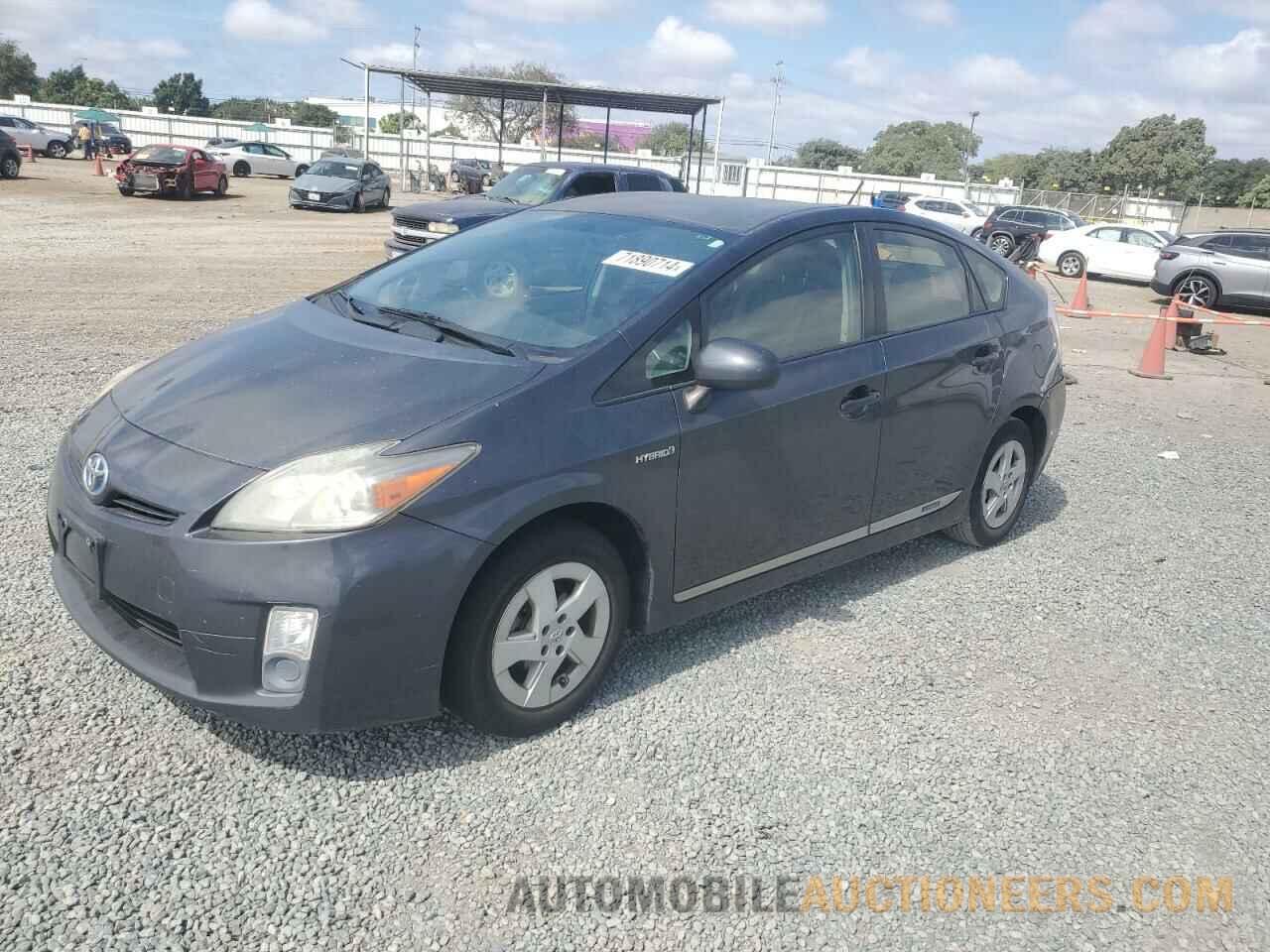 JTDKN3DU2B1379069 TOYOTA PRIUS 2011