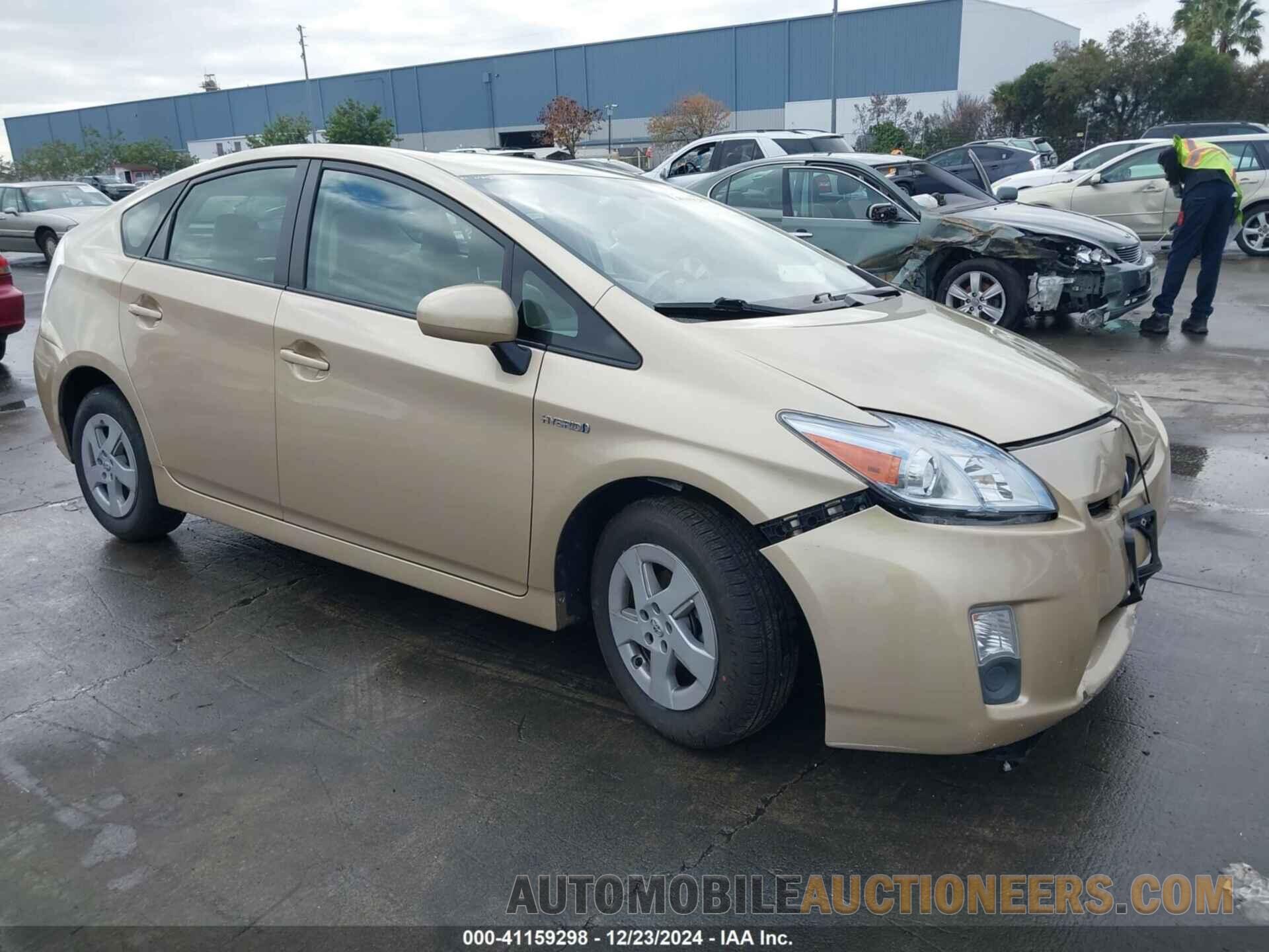 JTDKN3DU2B1477955 TOYOTA PRIUS 2011