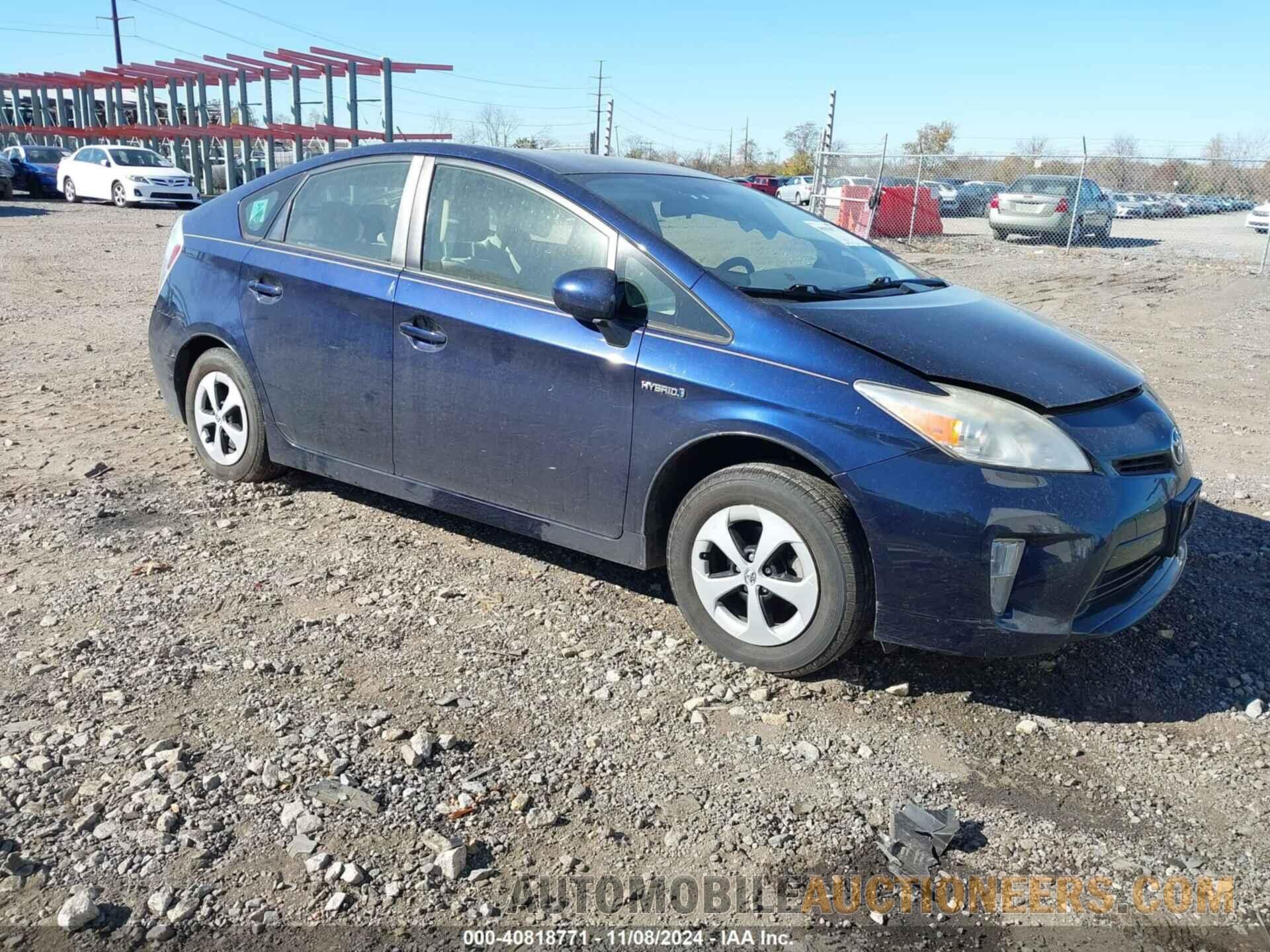 JTDKN3DU2C0335192 TOYOTA PRIUS 2012