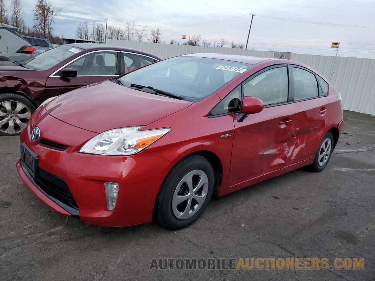 JTDKN3DU2C0336519 TOYOTA PRIUS 2012