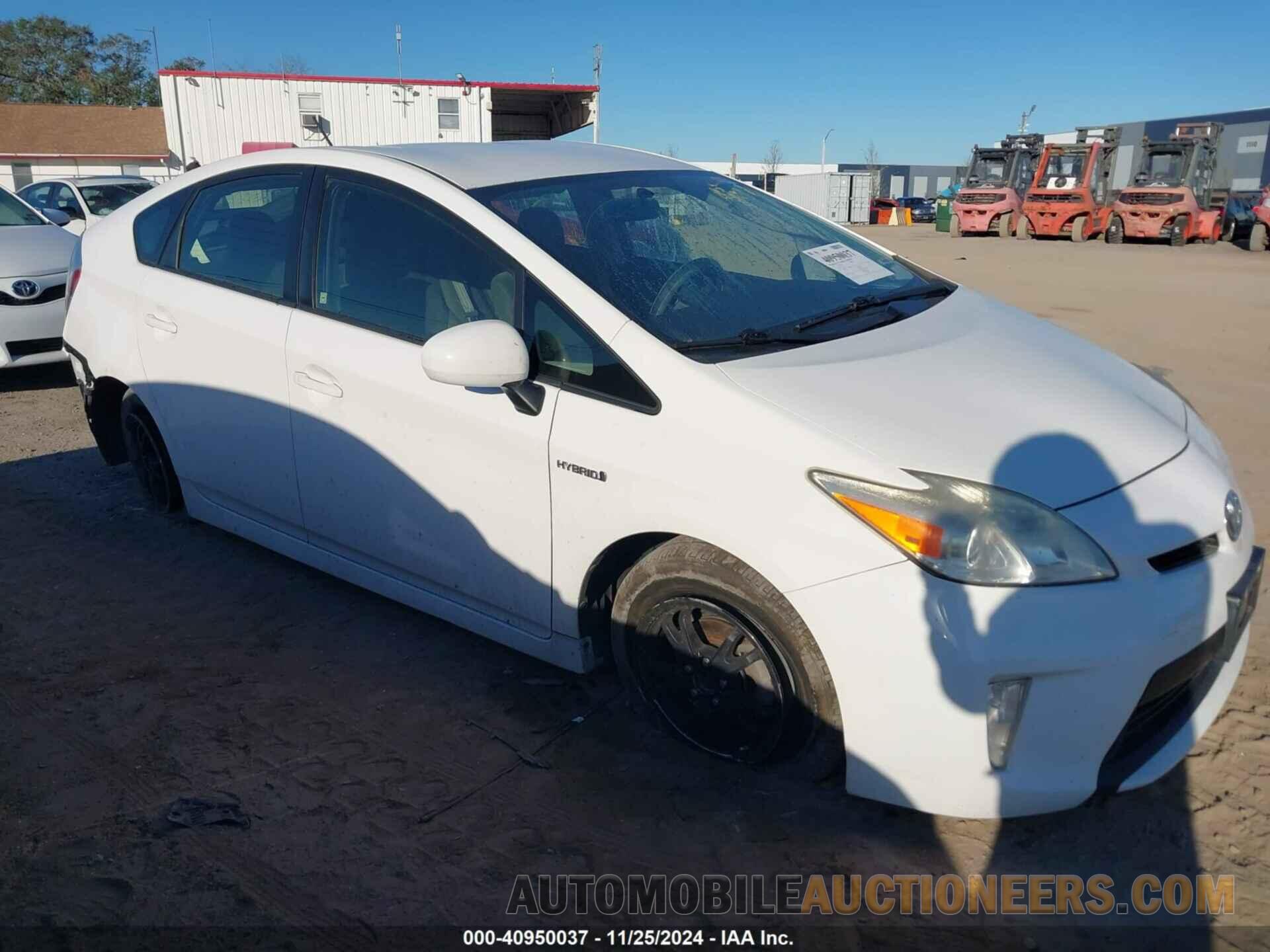 JTDKN3DU2C1493137 TOYOTA PRIUS 2012