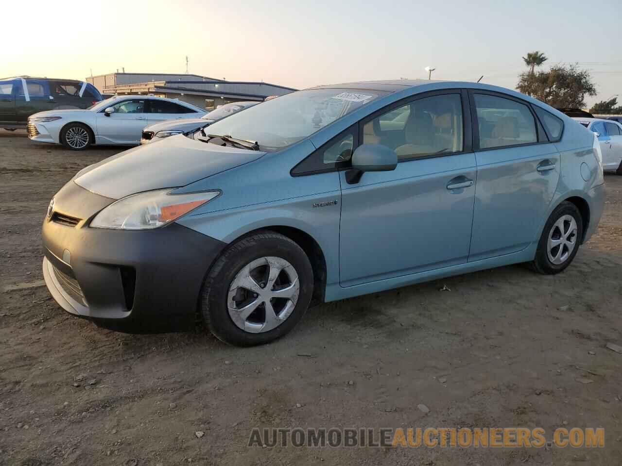 JTDKN3DU2C1526122 TOYOTA PRIUS 2012