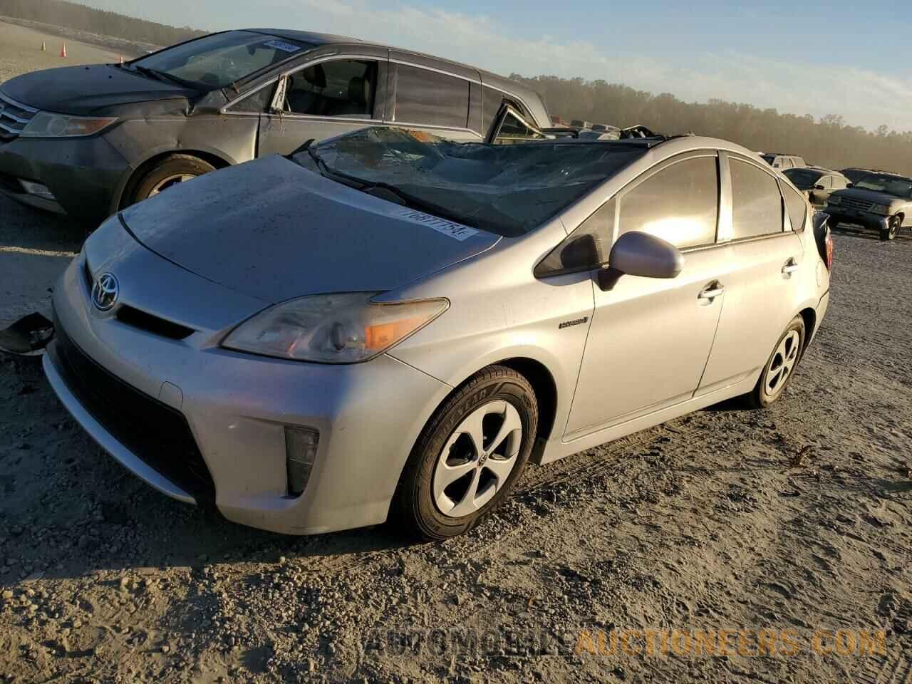 JTDKN3DU2C1535497 TOYOTA PRIUS 2012