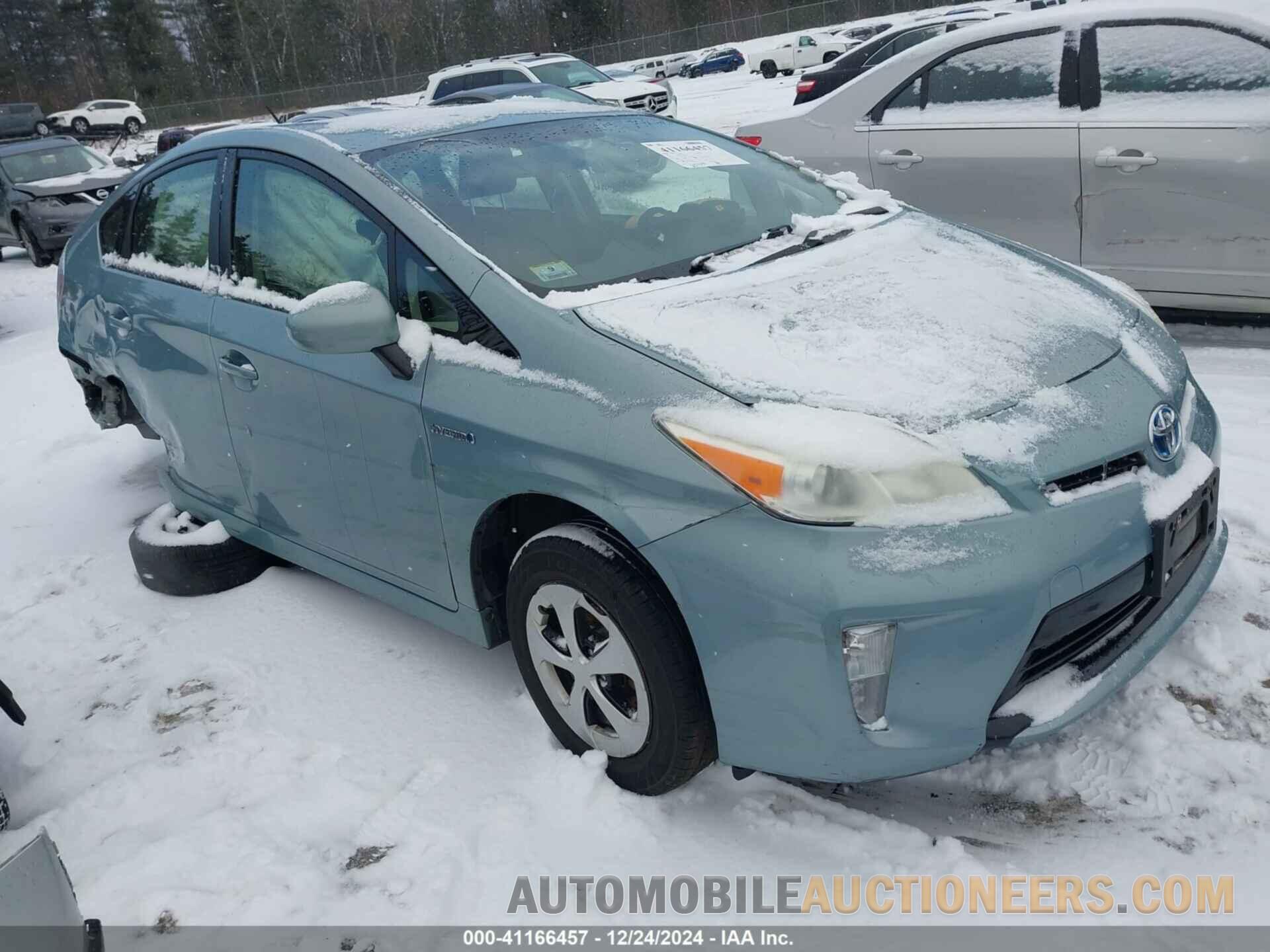 JTDKN3DU2C1559833 TOYOTA PRIUS 2012