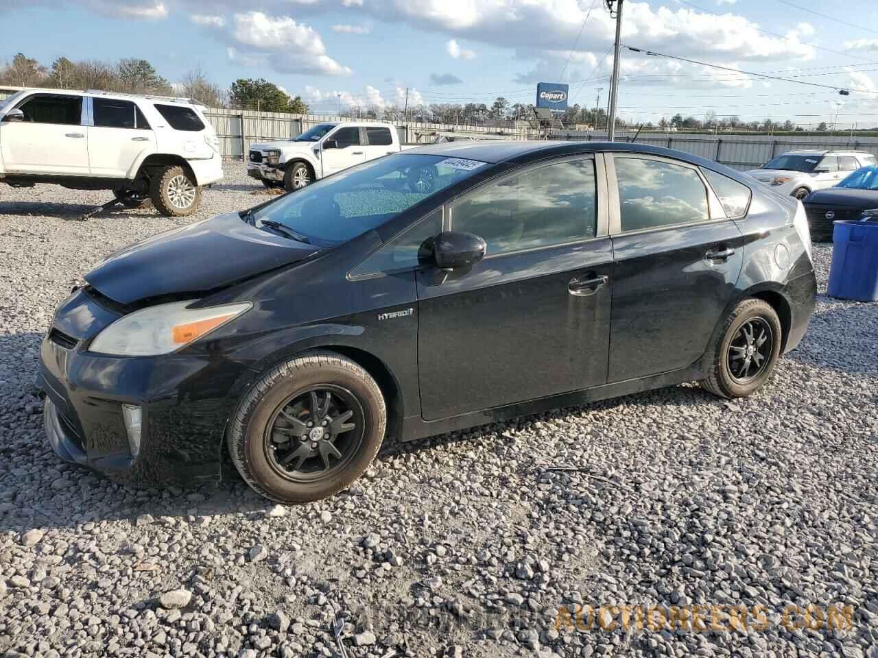 JTDKN3DU2C1578429 TOYOTA PRIUS 2012