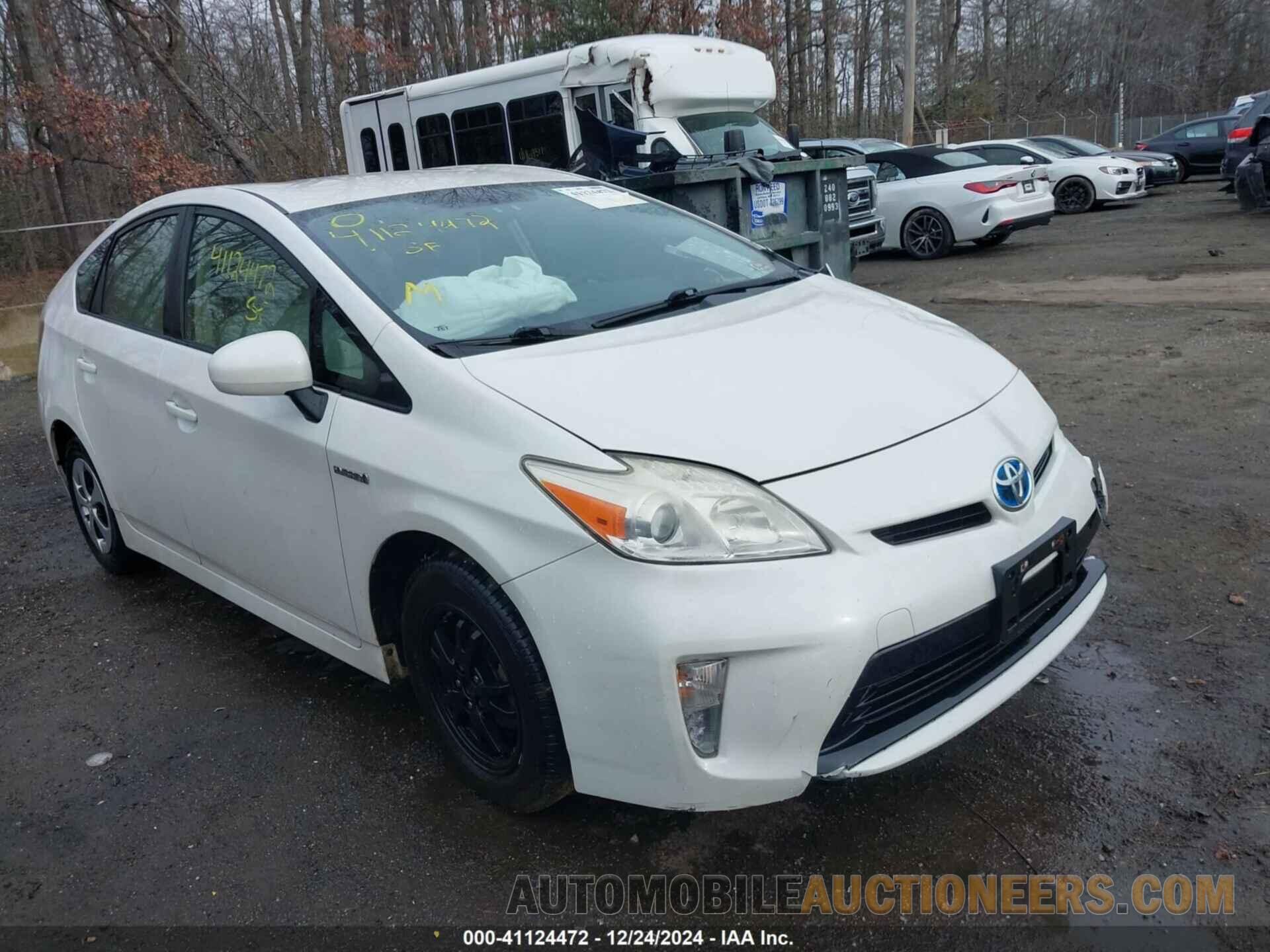 JTDKN3DU2C5383648 TOYOTA PRIUS 2012