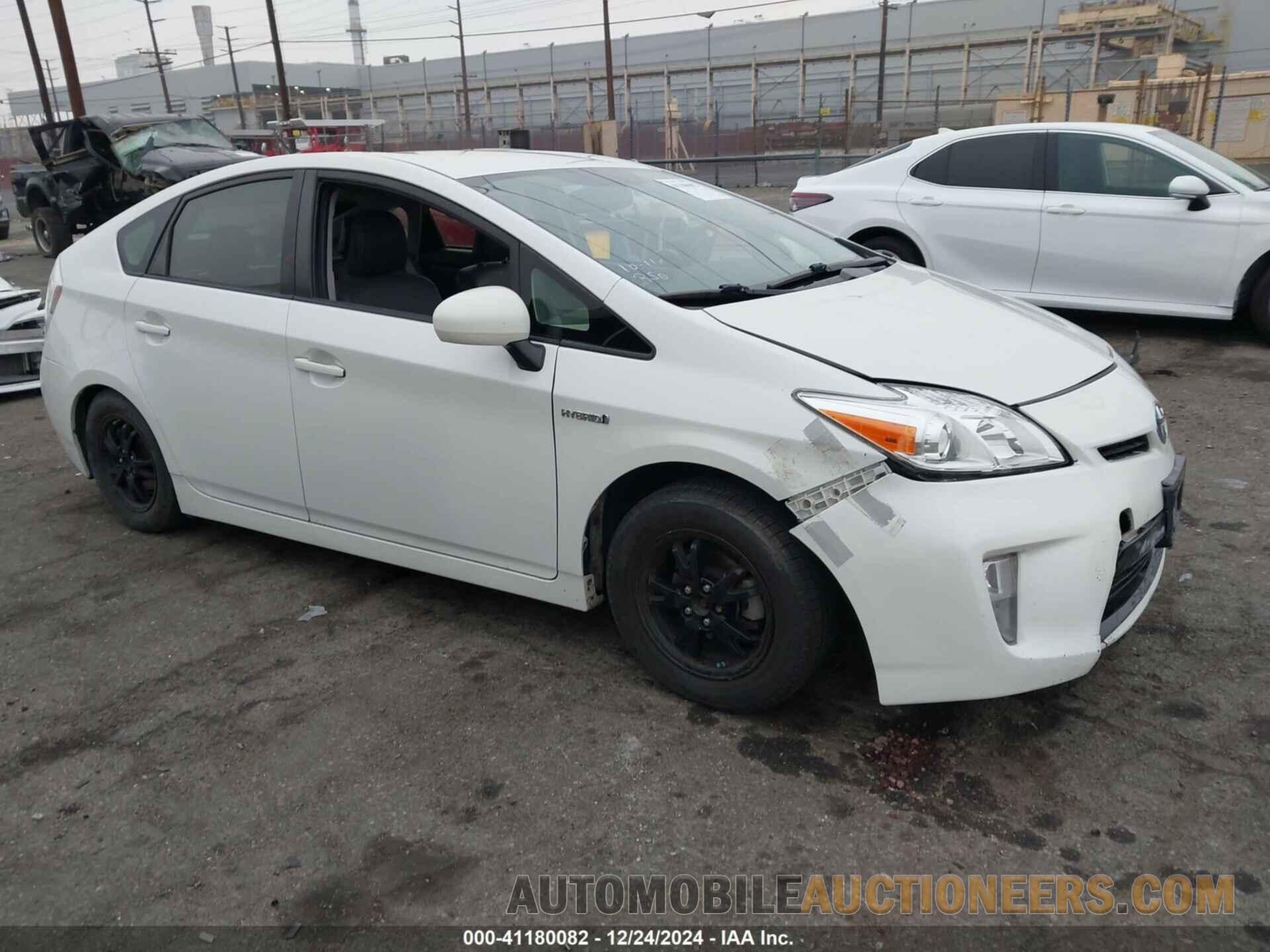 JTDKN3DU2C5405826 TOYOTA PRIUS 2012