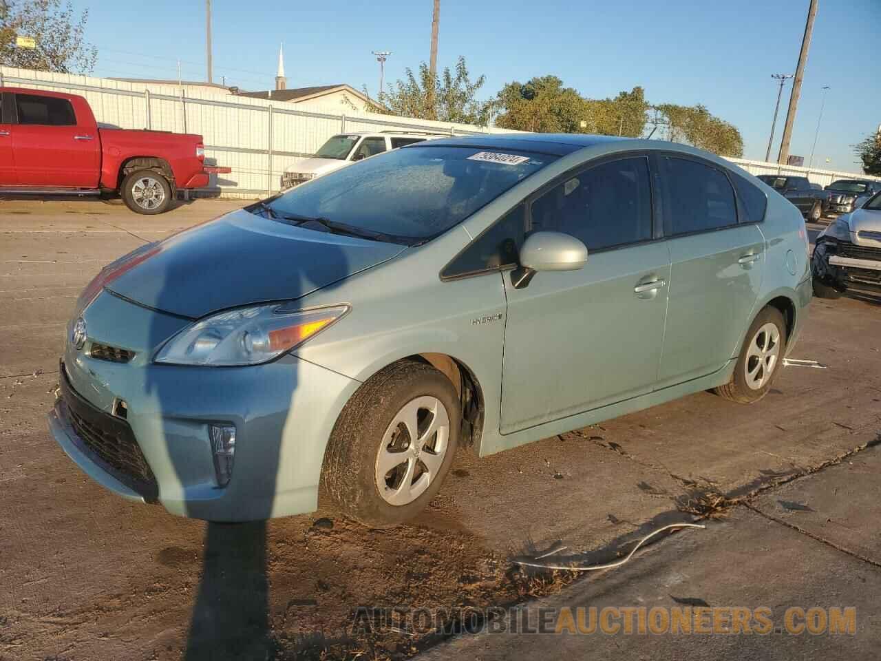 JTDKN3DU2C5429527 TOYOTA PRIUS 2012