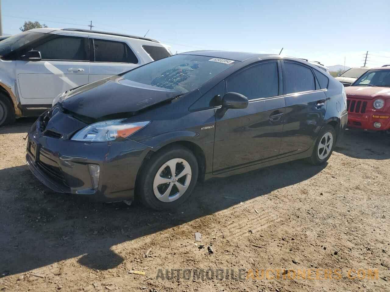 JTDKN3DU2C5460986 TOYOTA PRIUS 2012