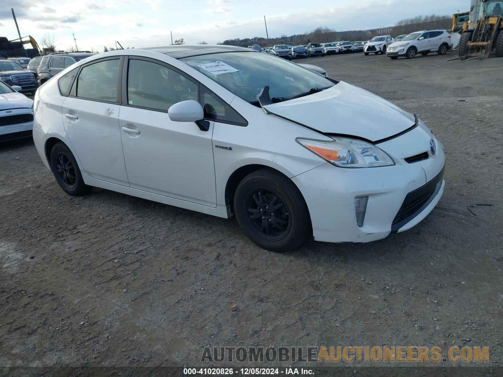 JTDKN3DU2C5479795 TOYOTA PRIUS 2012