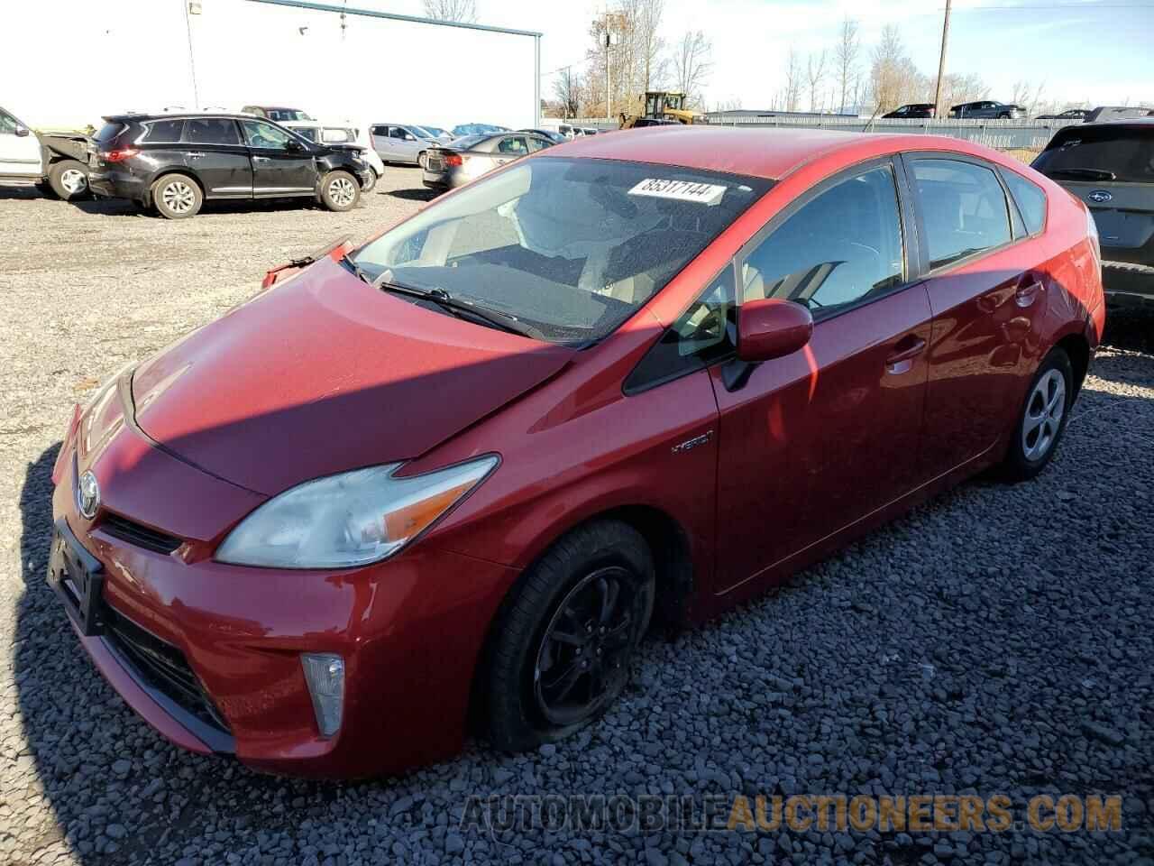 JTDKN3DU2D0339051 TOYOTA PRIUS 2013