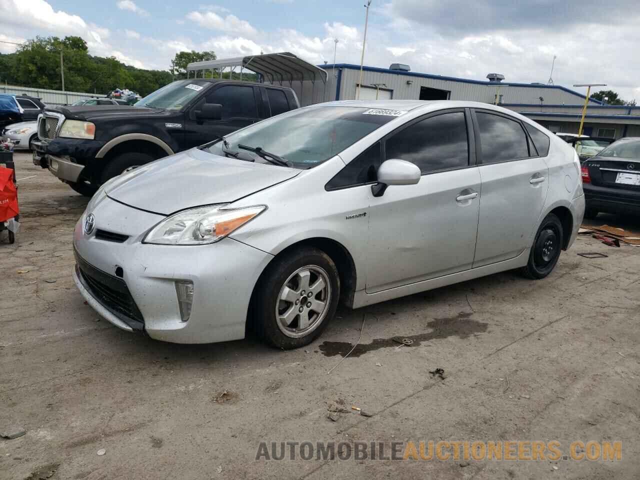 JTDKN3DU2D0346601 TOYOTA PRIUS 2013