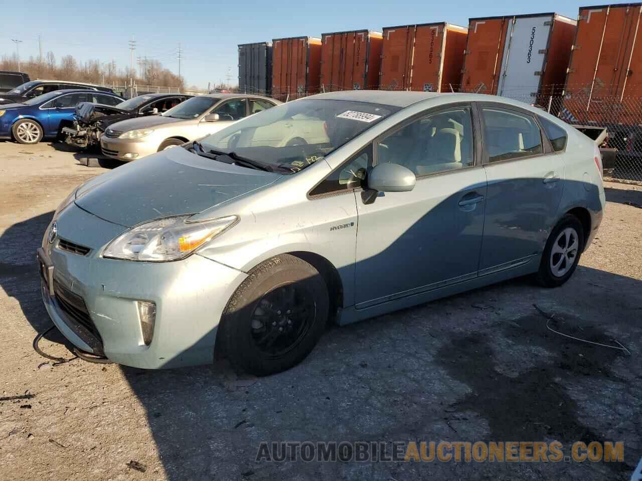 JTDKN3DU2D1642728 TOYOTA PRIUS 2013