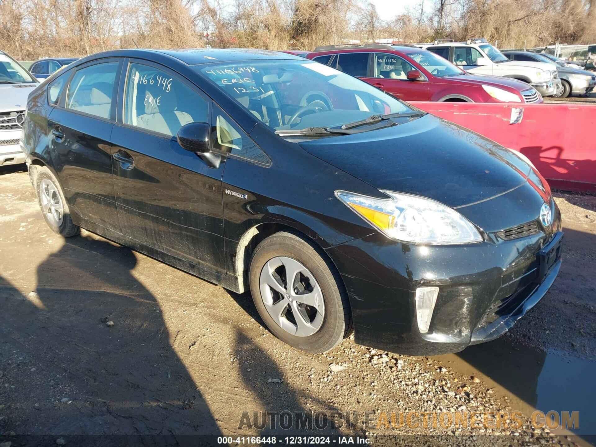 JTDKN3DU2D1675258 TOYOTA PRIUS 2013