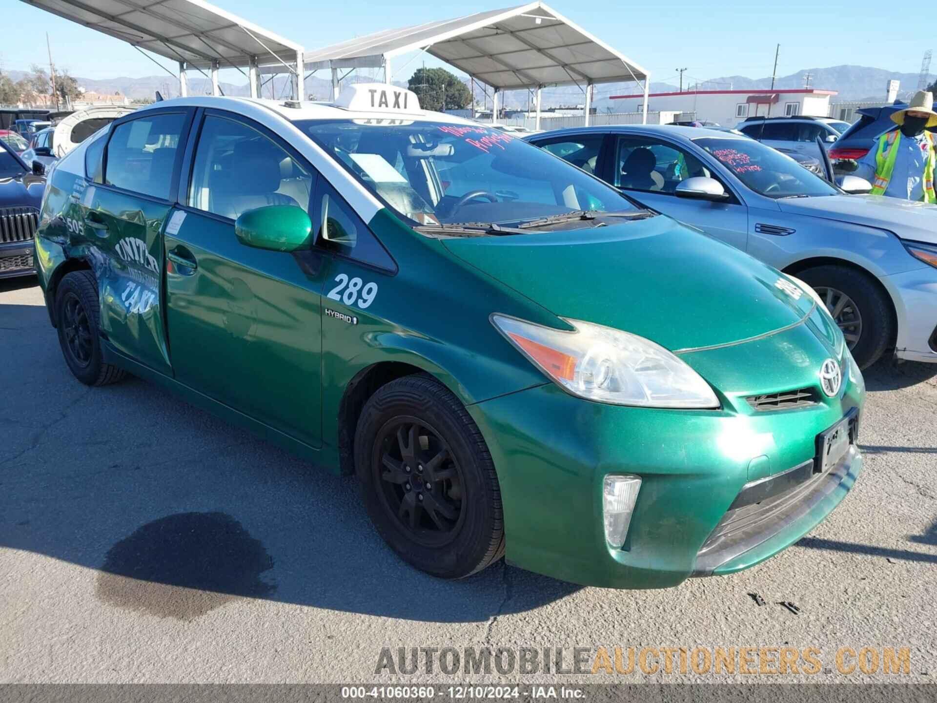 JTDKN3DU2D1701616 TOYOTA PRIUS 2013