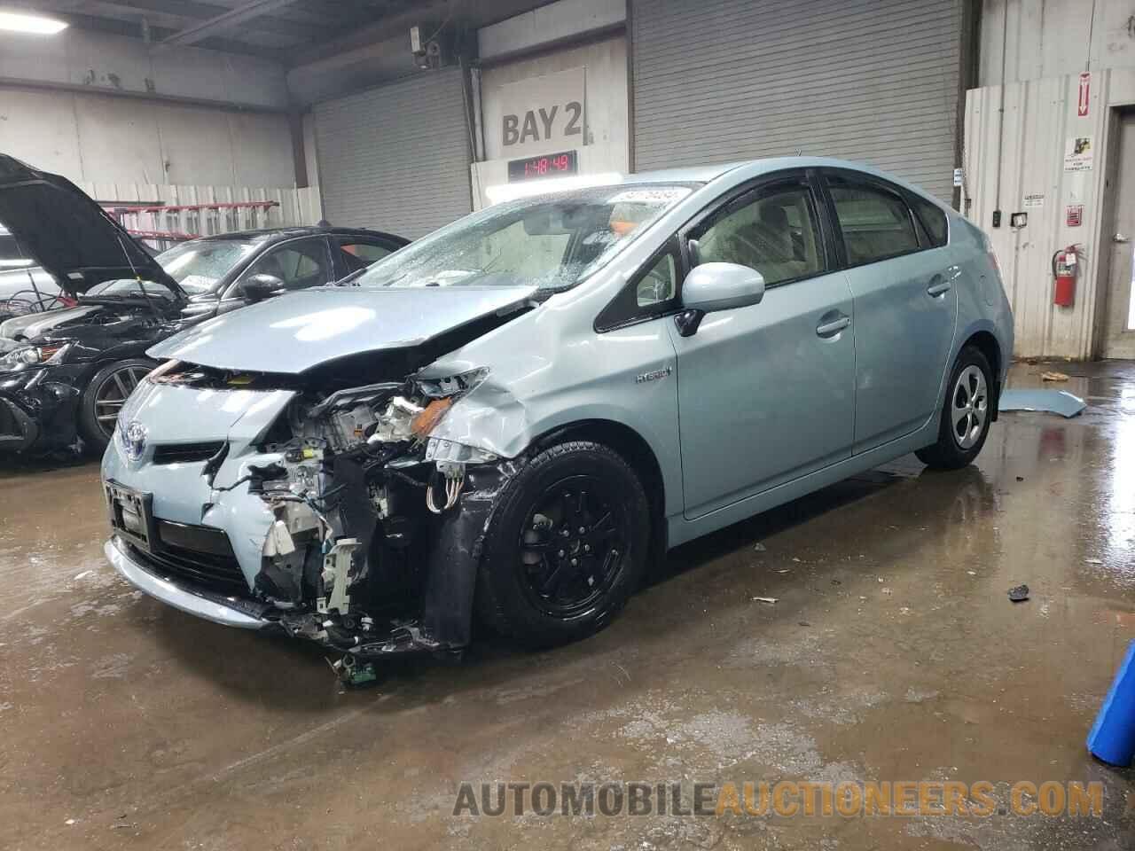 JTDKN3DU2D1715709 TOYOTA PRIUS 2013