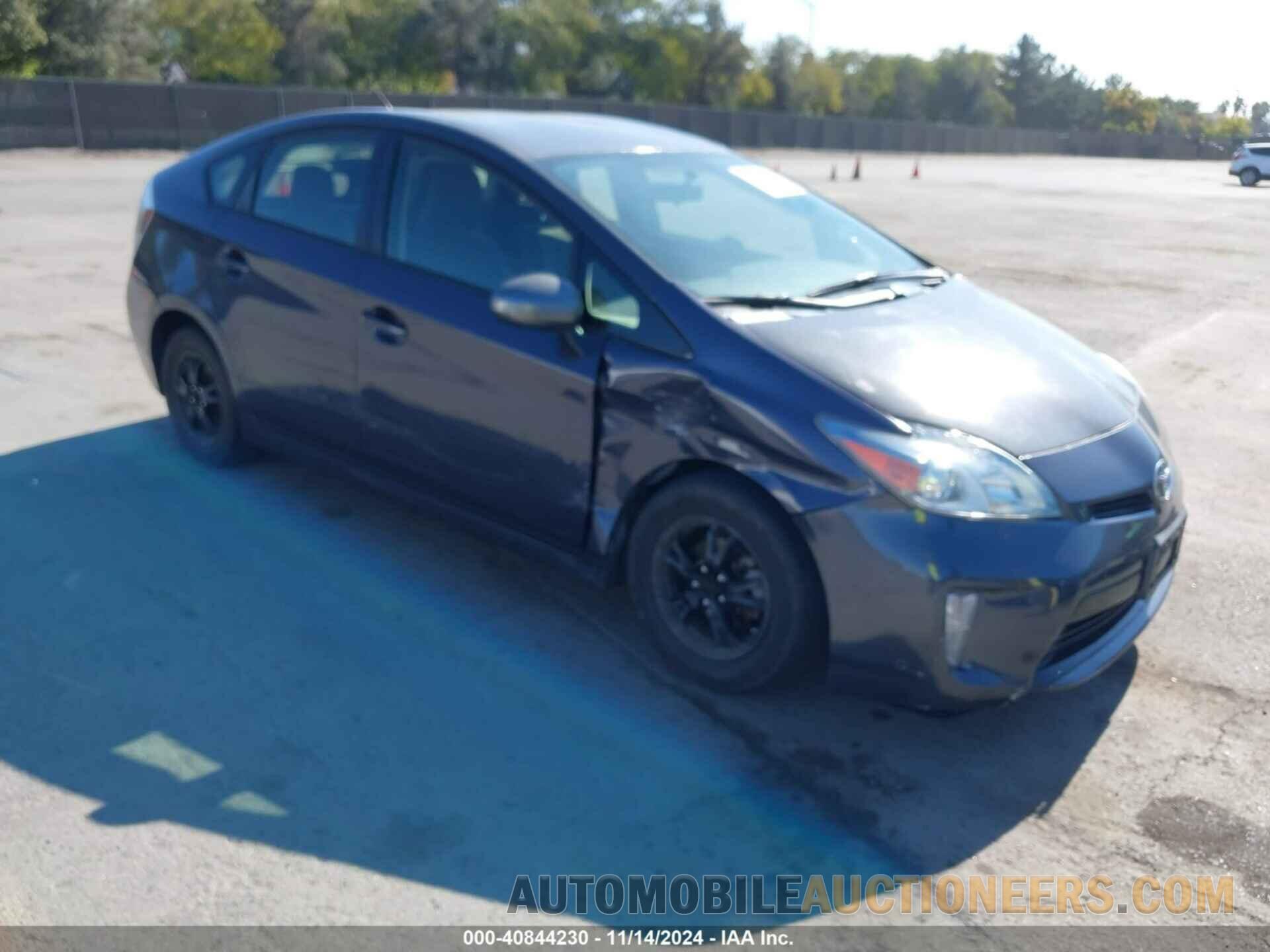 JTDKN3DU2D5604229 TOYOTA PRIUS 2013