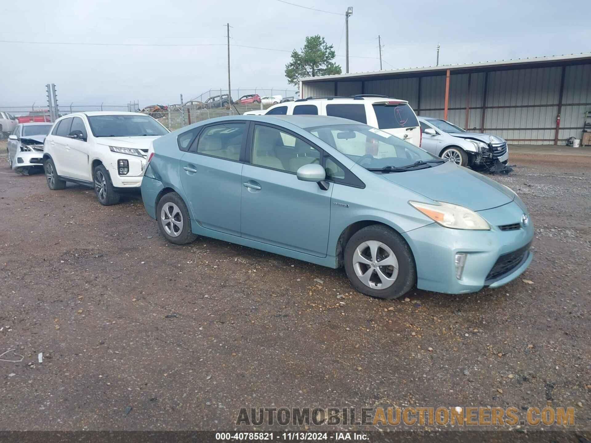 JTDKN3DU2D5649199 TOYOTA PRIUS 2013