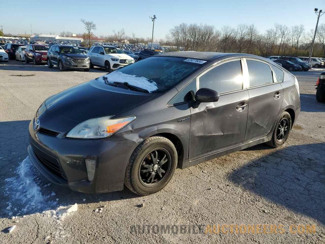 JTDKN3DU2E0372620 TOYOTA PRIUS 2014