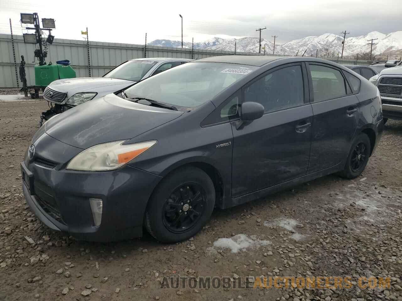 JTDKN3DU2E1749358 TOYOTA PRIUS 2014