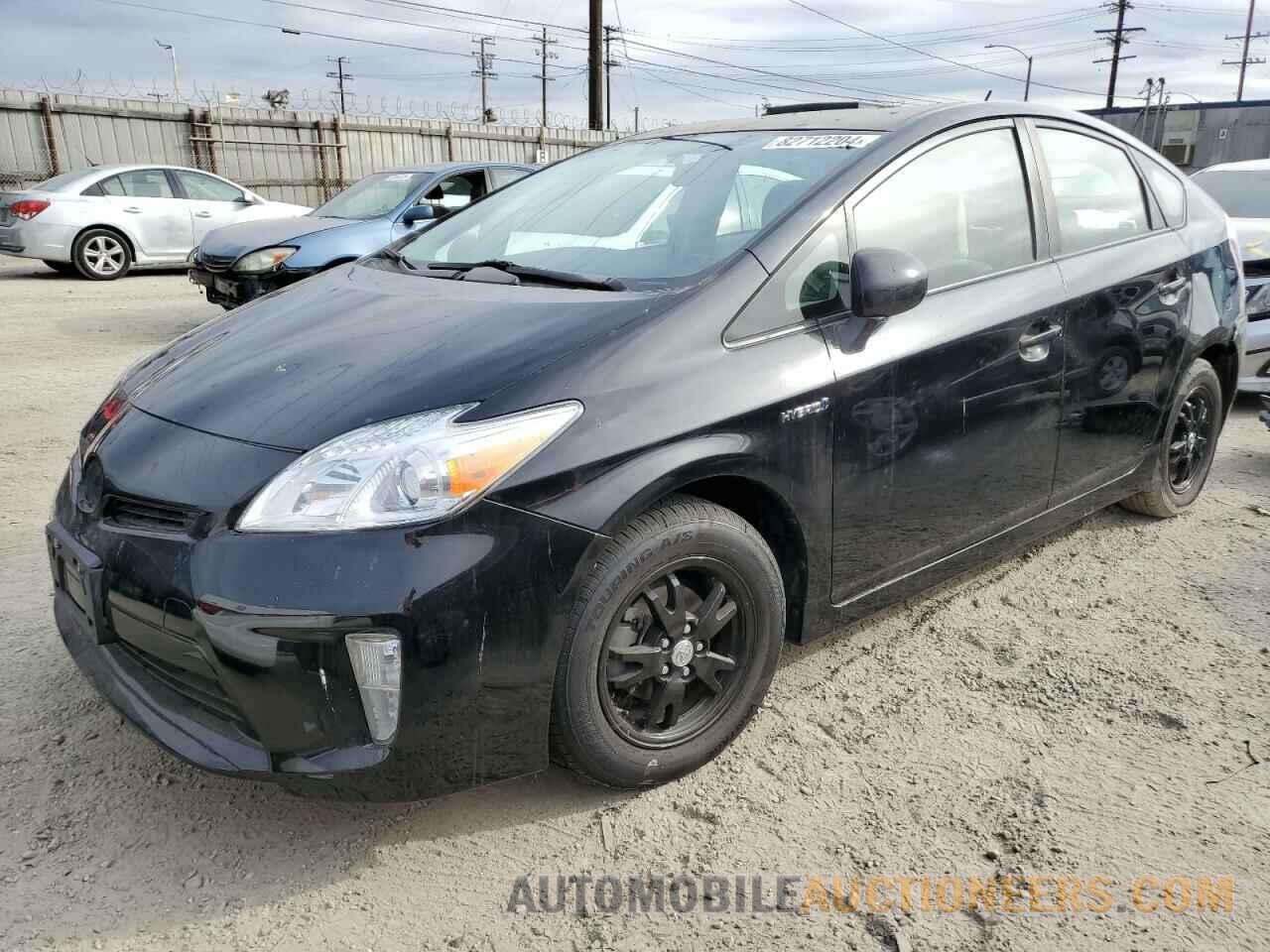 JTDKN3DU2E1758609 TOYOTA PRIUS 2014