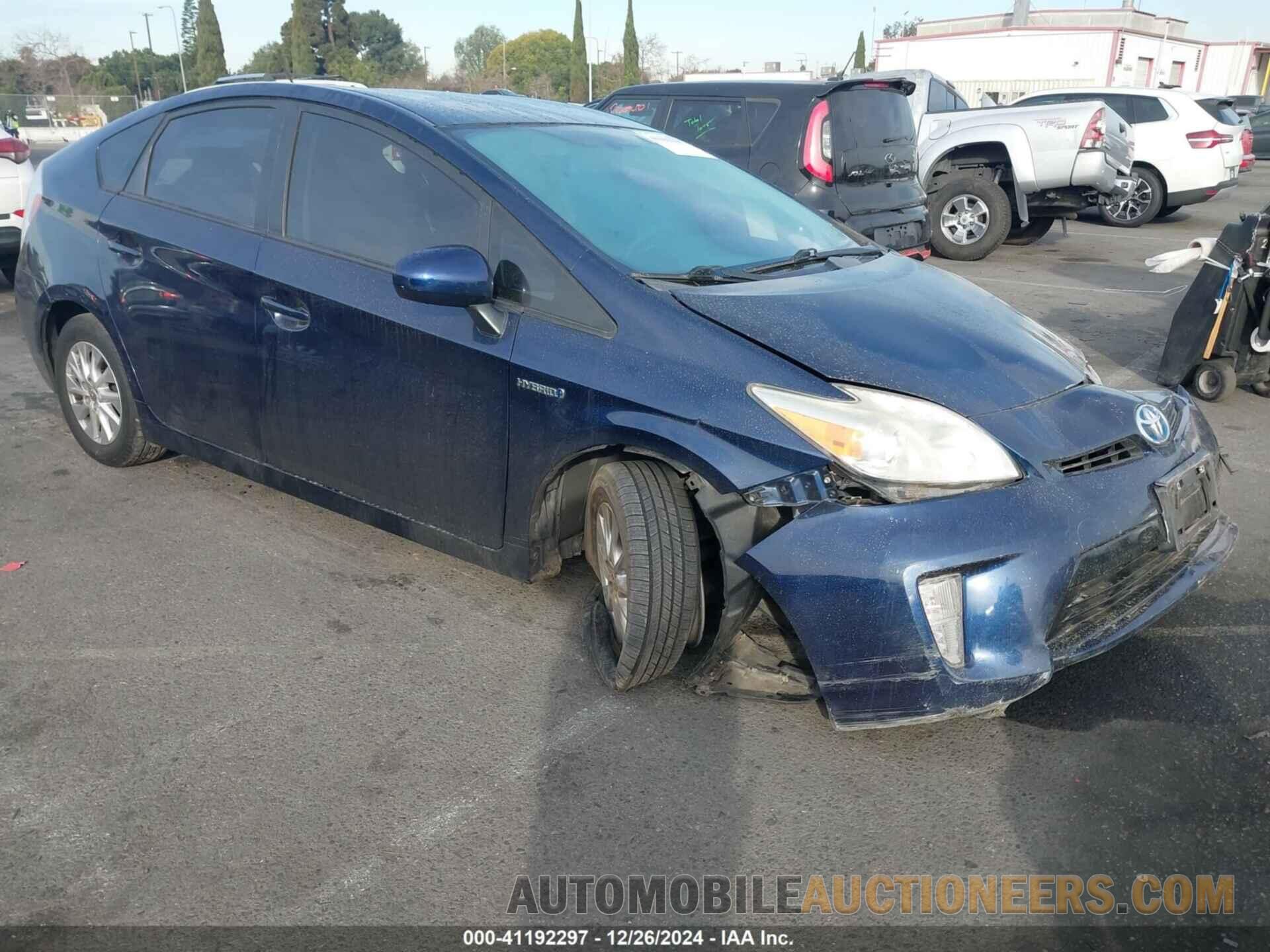 JTDKN3DU2E1760277 TOYOTA PRIUS 2014