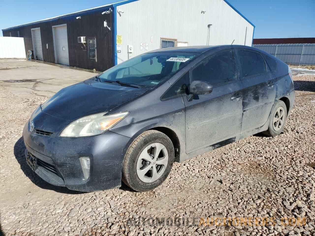 JTDKN3DU2E1761445 TOYOTA PRIUS 2014