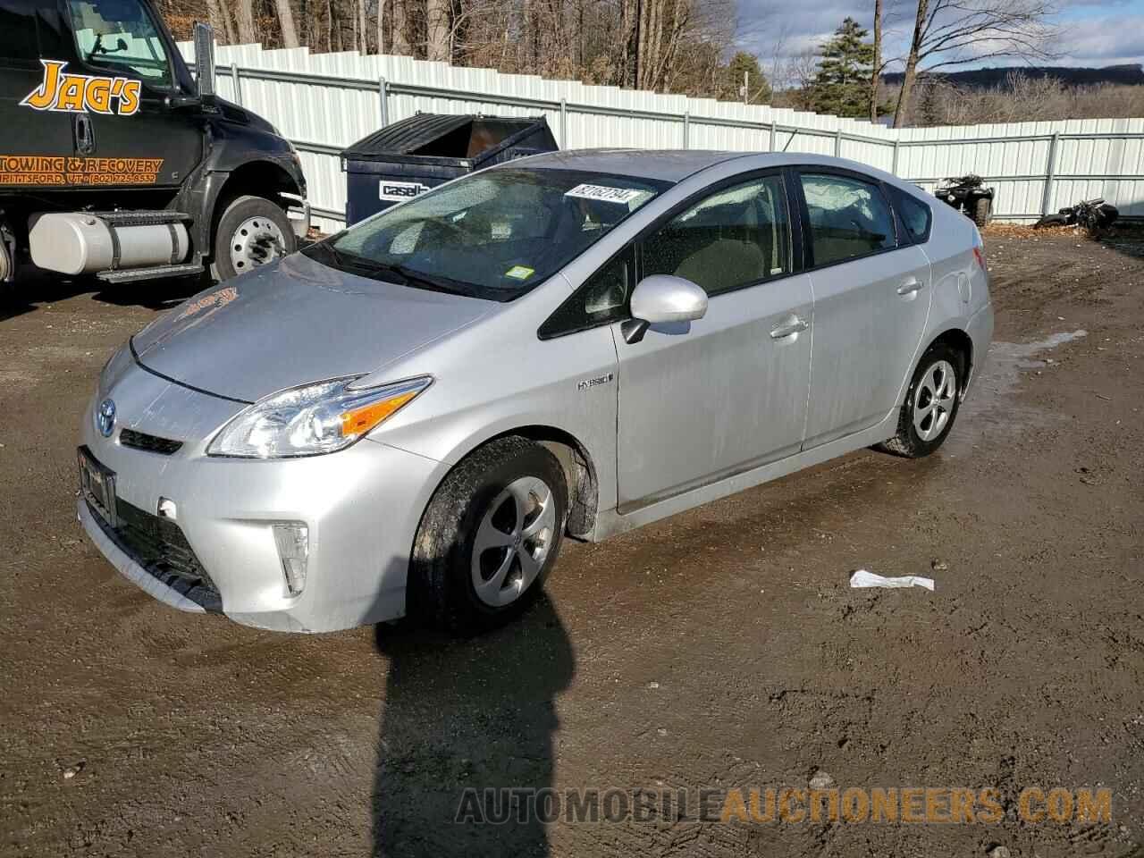 JTDKN3DU2E1806738 TOYOTA PRIUS 2014