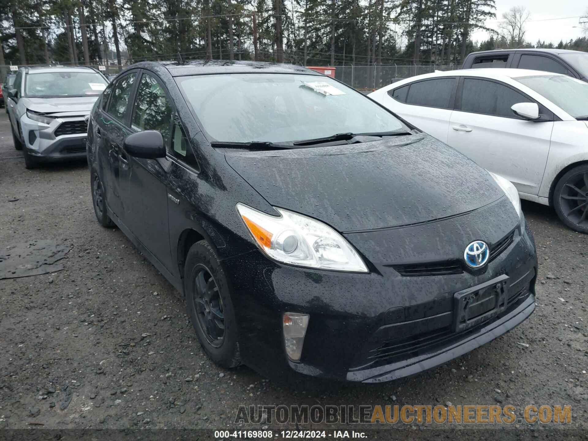 JTDKN3DU2E1812023 TOYOTA PRIUS 2014