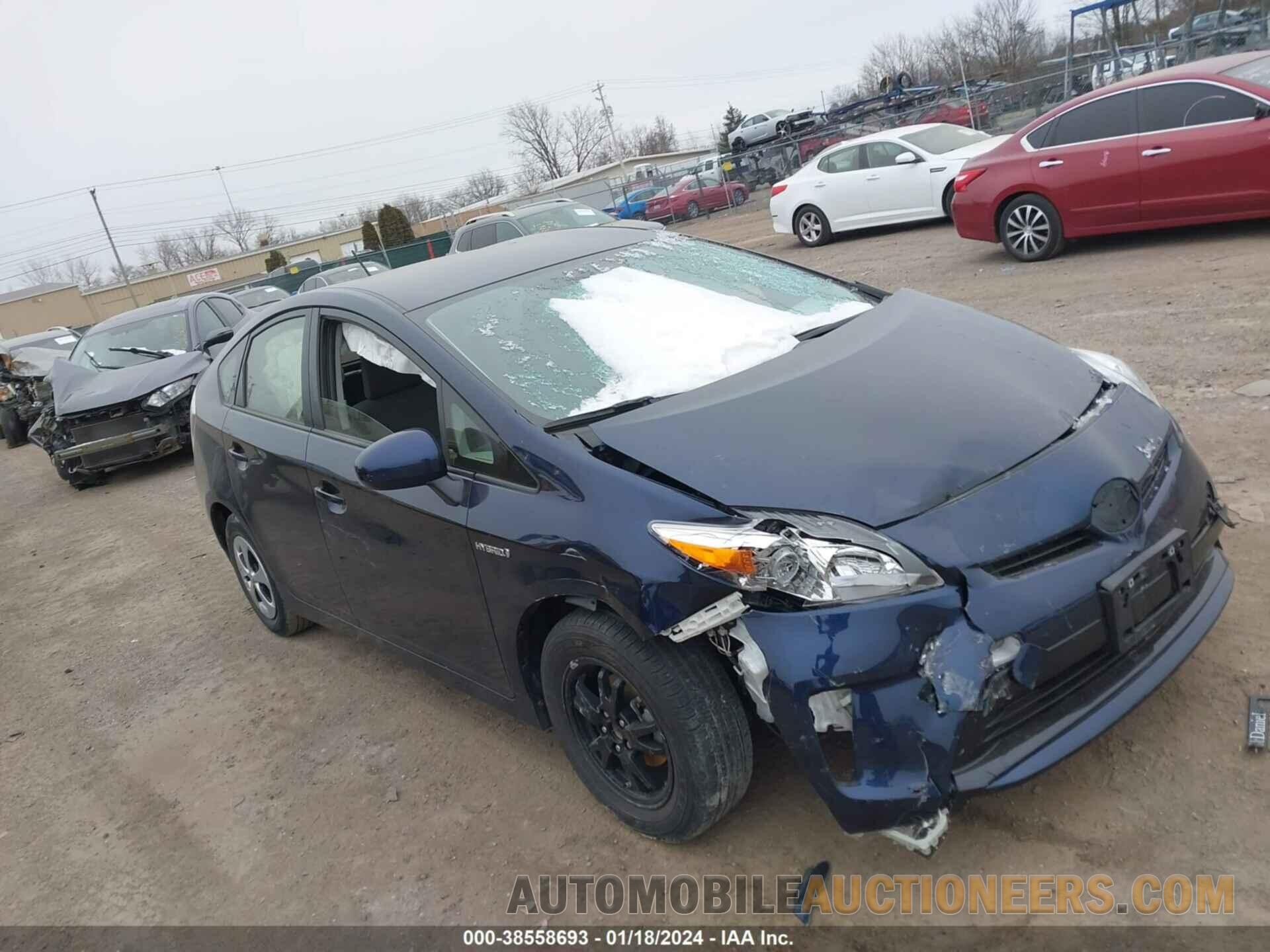 JTDKN3DU2F0406279 TOYOTA PRIUS 2015