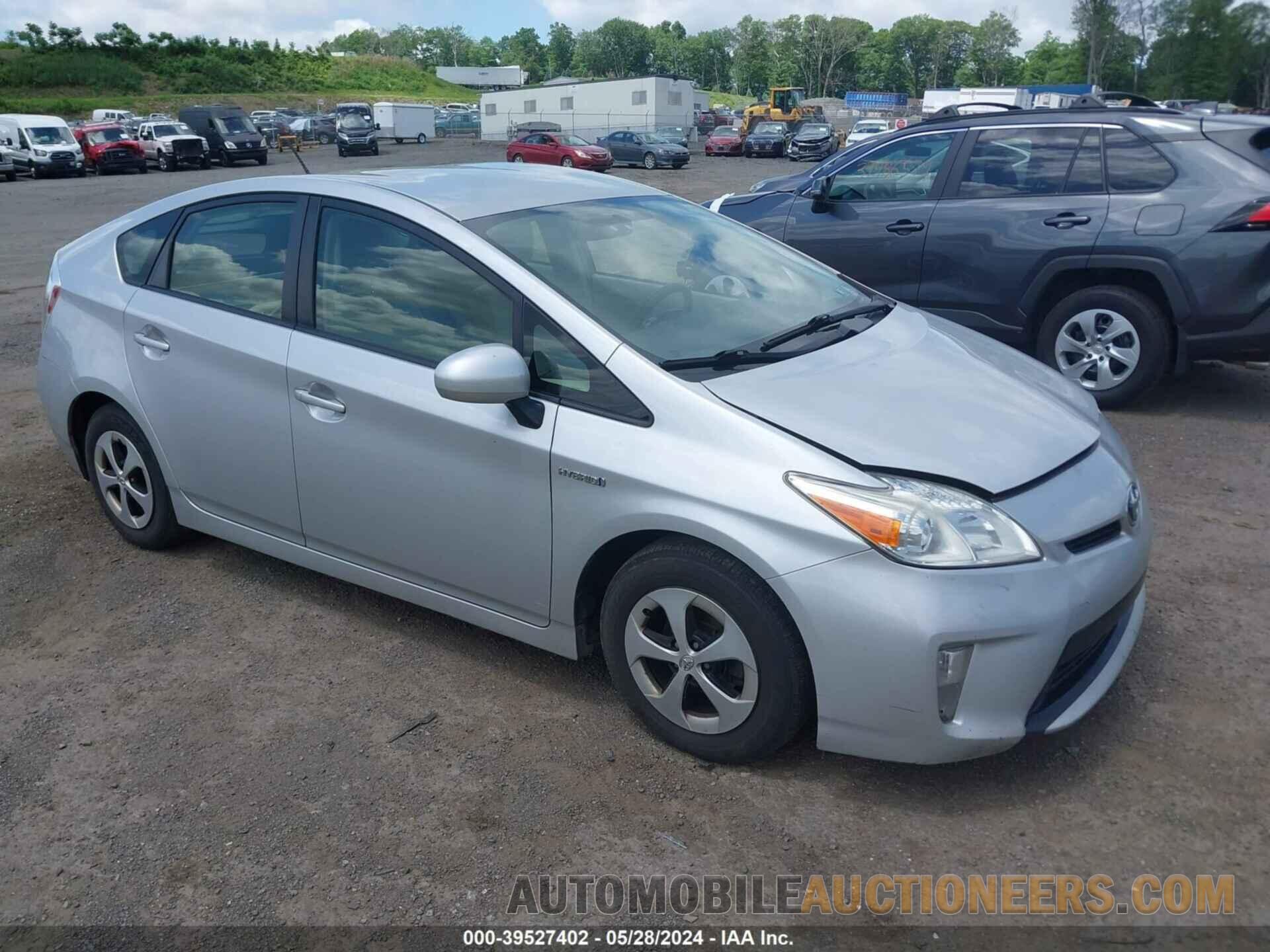 JTDKN3DU2F0406542 TOYOTA PRIUS 2015