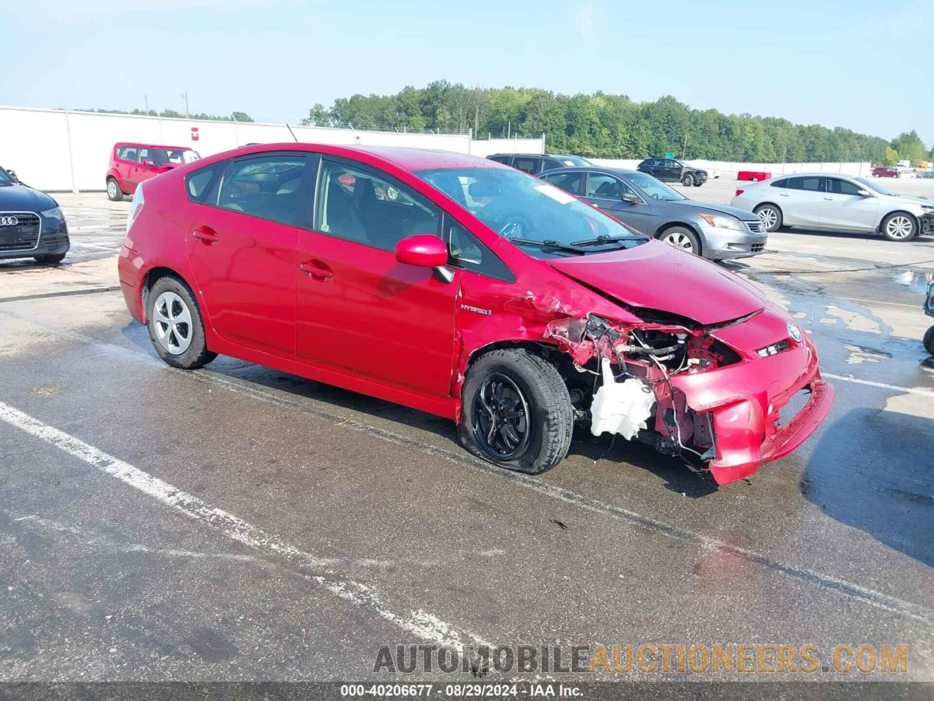 JTDKN3DU2F0406878 TOYOTA PRIUS 2015