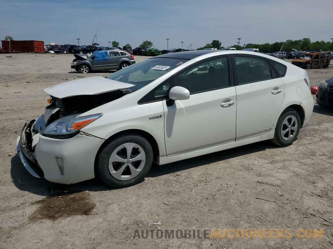 JTDKN3DU2F0420487 TOYOTA PRIUS 2015