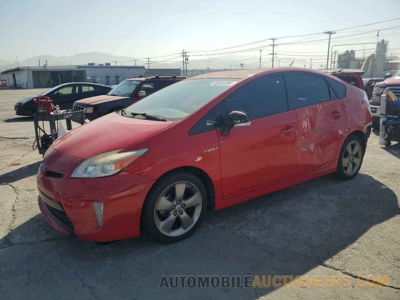 JTDKN3DU2F0427116 TOYOTA PRIUS 2015