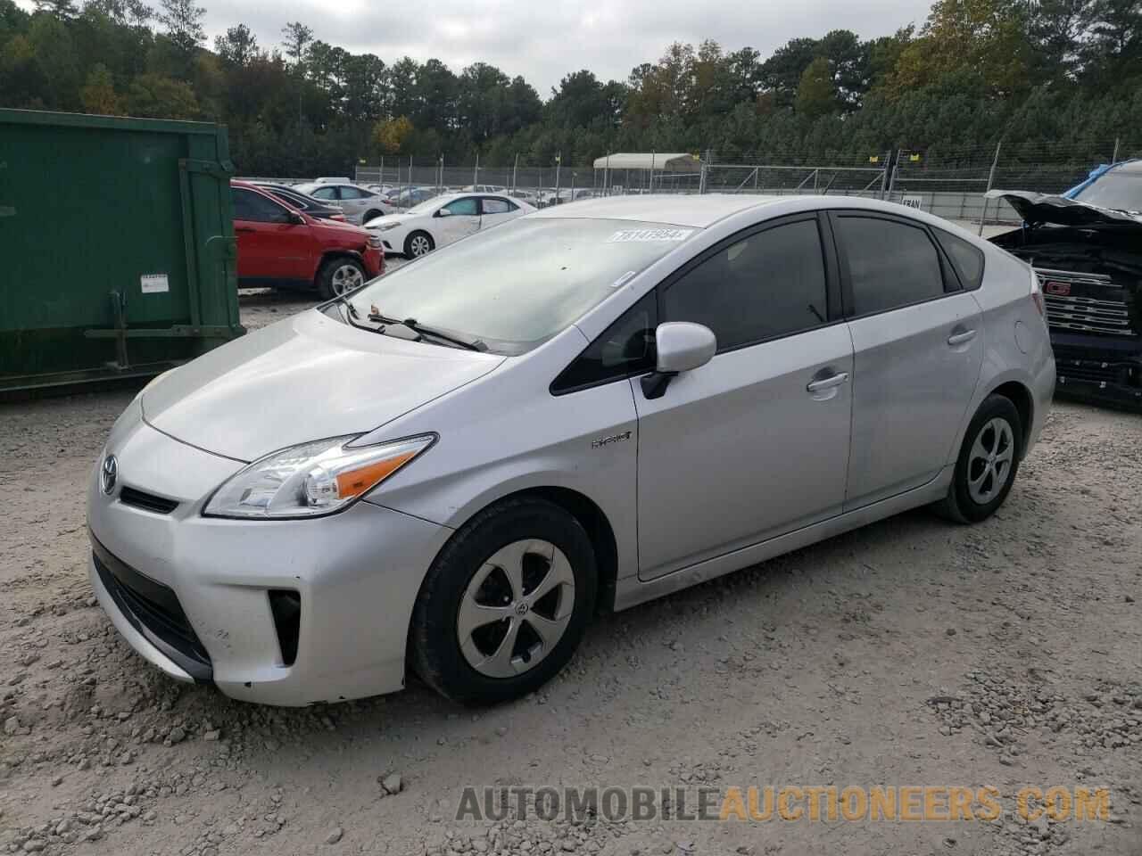 JTDKN3DU2F0428511 TOYOTA PRIUS 2015