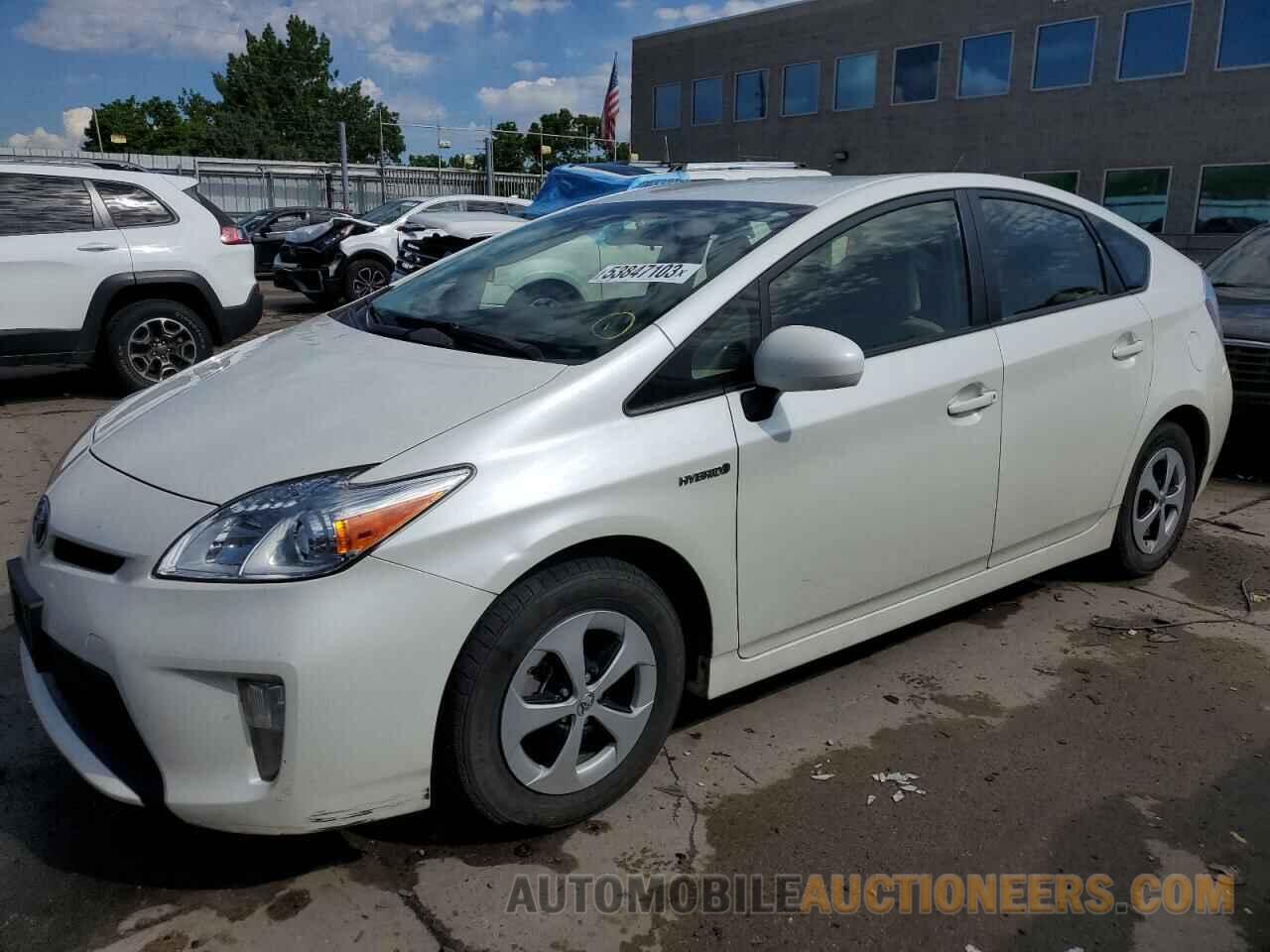 JTDKN3DU2F0436320 TOYOTA PRIUS 2015